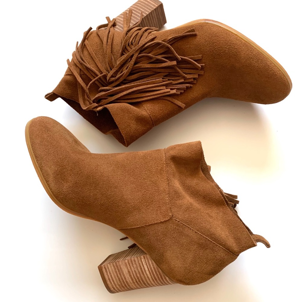 Crown Vintage Randi suede ankle boot.